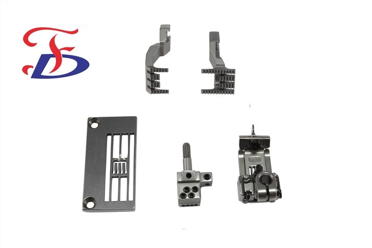 5 Thread Pleated Gauge Set for Siruba 757 Z008 C007 F007 Uk-1116h-03x