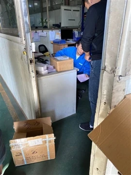 Delivery Our Parts To JACK Factory