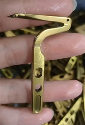 We Made Gold Parts To Indian Customer